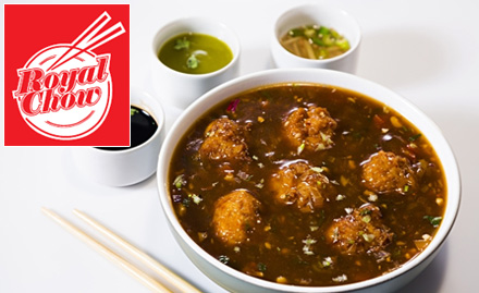 Royal Chow Ballygunge - Rs 370 for Chinese combo for two worth Rs 780!