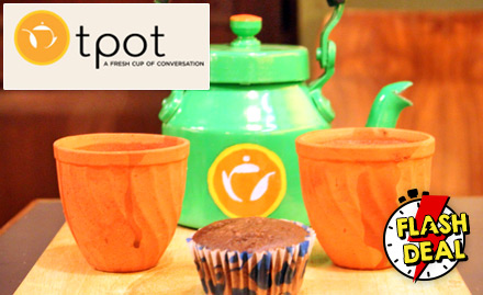 T'Pot Cafe Connaught Place - Flash Deal! 30% off on total bill