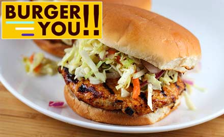 Burger You Kasba - 20% off on bbq chicken burger, sausage platter and more!