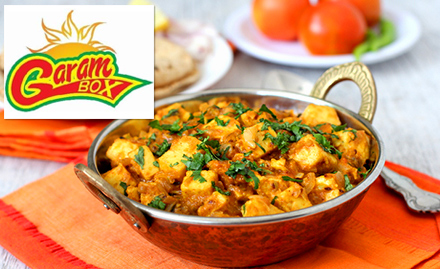 Garram Box Indirapuram, Ghaziabad - 30% off on biryani, stuffed paratha, chicken curry and more