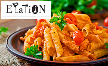 Elation Greater Kailash Part 1 - 20% off on pasta, Shakes, Coolers, Smoothies and  more 