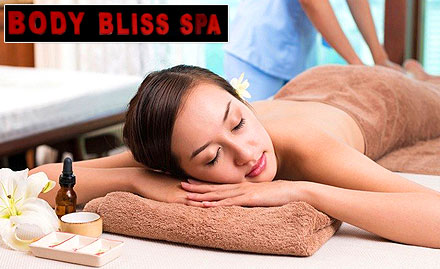 Body Bliss Spa Nirman Vihar - Rs 800 for full body massage along with steam & shower worth Rs 1500