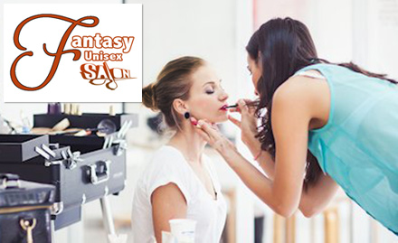 Fantasy Unisex Salon Tilak Nagar - Party makeup, cleanup, bleach & more starting at just Rs 950