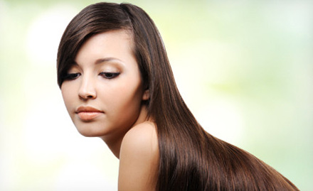Trendz Wellness Spa Salon Hungerford Street - Rs 2350 for hair straightening or smoothening worth Rs 7000
