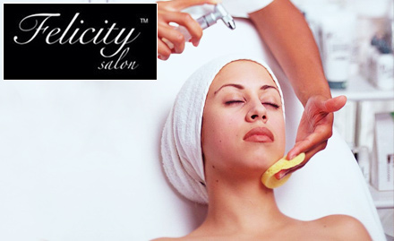 Felicity Salon Janakpuri - Pedicure & face d tan pack absolutely free with Oxygen Bio whitening facial
