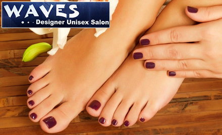 Waves Designer Salon Laxmi Nagar - 30% off on manicure, pedicure and more