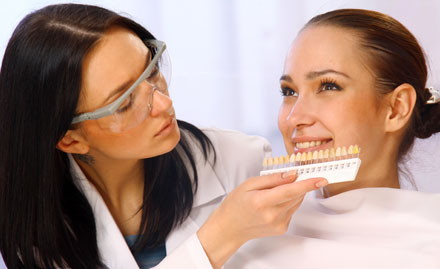 Dr Bansal's Dental Clinic and Implant Centre Bhola Nath Nagar - Rs 270 for scaling, polishing and more worth Rs 1800