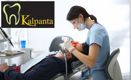 Kalpanta Dental Care & Implantology Centre IP Extension - Rs 270 for scaling, polishing, consultation & x ray worth Rs 1500