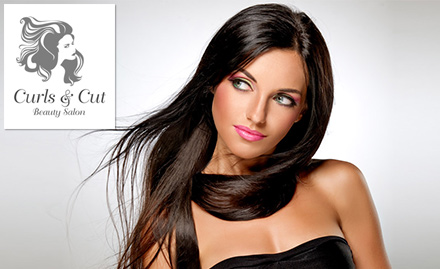 Curls And Cut Beauty Salon Vasant Kunj - Rs 2950 for hair smoothening worth Rs 5350