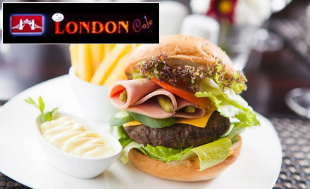 London Cafe Sector 63, Noida - 20% off on food bill