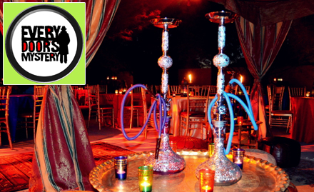 Every Doors Mystery Ray Street - Rs 400 for exotic hookah, French Fries and more worth Rs 660
