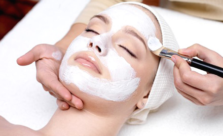 Adrija Beauty Salon Baguiati - Rs 340 for haircut, foot massage and more worth Rs 2200