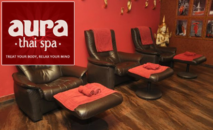 Aura Thai Spa Greater Kailash Part 2 - 60% off on body massage for couple