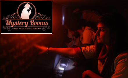 Mystery Rooms Rajouri Garden - Rs 370 for mystery game package for 1 person worth Rs 600