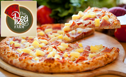 The Pizza Farm Bandra East - 25% off on veg or non-veg pizza