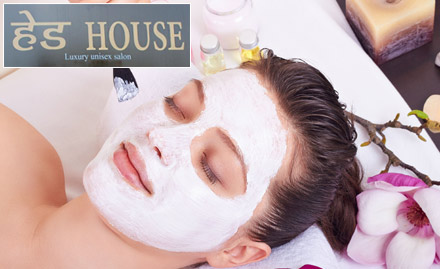 Head House Unisex Salon Rajinder Nagar - 50% off on facial, haircut, manicure and more