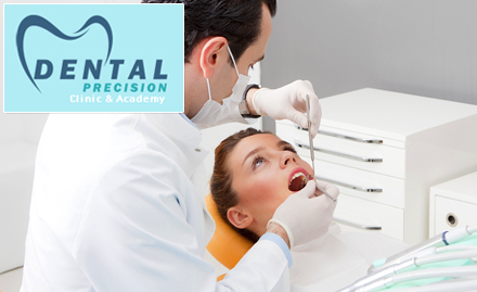 Dental Precision Clinic & Academy Ashok Vihar Phase 3 - 83% off on dental health care package