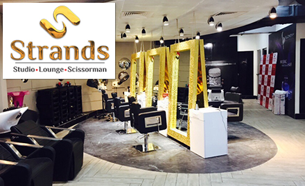 Strands Salons Rajouri Garden - Rs 250 off on a minimum bill of Rs 600