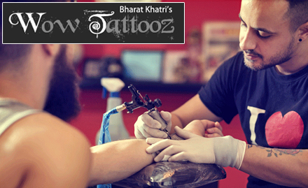 Wow Tattooz Godam Circle, Ashok Nagar - 50% off on permanent tattoo