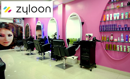 Zyloon Sector 36, Kamothe - 40% off on haircut, hair spa, facial and more