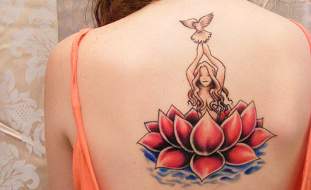 Divine Tattoo And Art Studio Mira Road - 60% off on permanent tattoo
