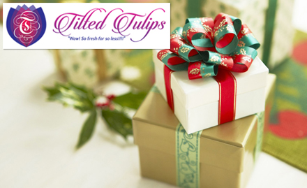 Tilted Tulips Malad West - 30% off on flowers and gift items