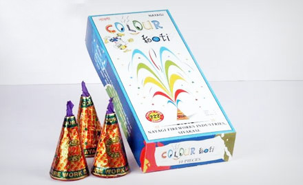 Rattan Fire Works Damoria Pull ROAD - 50% off on fire crackers 
