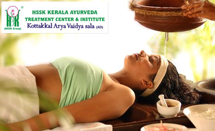 HSSK Kerala Ayurvedic Treatment & Spa Thane West - Rs 780 for full body massage & shower worth Rs 2000