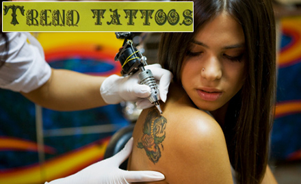 Trend Tattoos Thindlu - 40% off on permanent tattoo. Valid on minimum 5 sq inch!