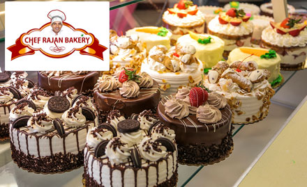 Chef Rajan Bakery Ashiana Nagar - Get 20% off on cakes