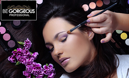 Be Gorgeous Dayanand Colony, Lajpat Nagar 4 - 50% off on makeup packages. Valid for light, party or sagan makeup!