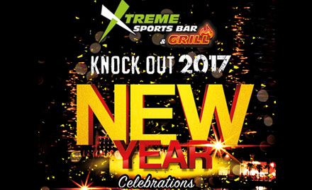 Xtreme Sports Bar & Grill RMV 2nd Stage - 10% off on new year party entry passes. Valid for stag & couple entry!