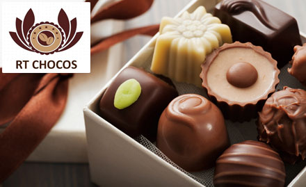 RT Chocos Jankipuram - Enjoy assorted chocolates @ Rs 290. A little bliss in every bite!