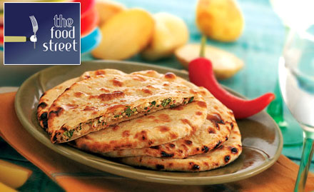 The Food Street Yamuna Expressway - 20% off on biryani, kathi wrap, butter chicken & more. On a minimum bill of Rs 500!