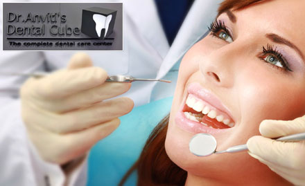 Dr Anvitis Dental Cube Goregaon East - Rs 180 for dental consultation, scaling, polishing,  temporary filling & more!
