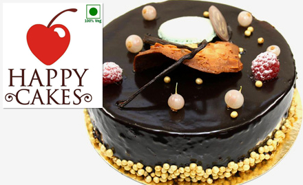 Happy Cakes Purasawalkam - 20% off on cakes. Heavenly delights!