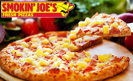 Smokin Joe's Thane East - Buy any large pizza get medium pizza absolutely free!