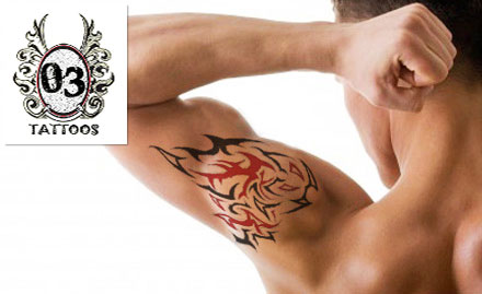 Zero 3 Tattoo Studio Kharghar - 60% off on permanent tattoo. Choose from 3D, black & grey or coloured tattoo!