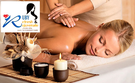 Ruby Refresh And Rejuvenate Unisex Spa Ameerpet - 50% off on full body massage!