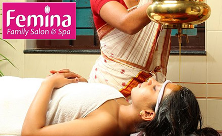 Femina Family Salon & Spa Ambattur - Swedish massage, Deep tissue massage, Oil massage & more for Rs 870!
