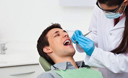 Flash A Smile Malad East - Dental consultation, scaling, polishing, X-Ray & temporary filling for just Rs 230!