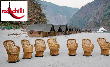 Red Chilli Adventure Rishikesh - Enjoy campfire, complimentary meals & adventure sports at just Rs 1200!