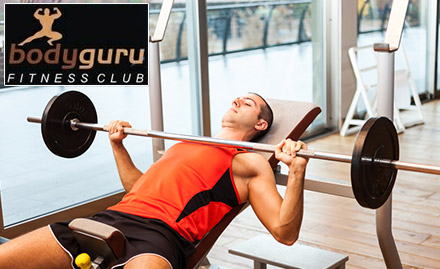 Bodyguru Fitness Club Ghorpadi - 3 gym sessions at Rs 49. Also get 25% off on further enrollment!