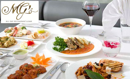 MG's Fine Dining Restaurant Doddamavalli - 25% off on food & beverages. Indulge in delectable delicacies!