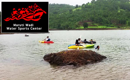 Maruti Wadi Water Sports Center Wakadpada - 20% off on adventure activities. Enjoy kayaking, flying fox & more!