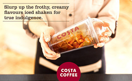 Costa Coffee Mansurpur - 20% off on a minimum bill of Rs 500