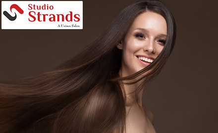 Strands Salons deals in Sector 35, Chandigarh, reviews, best offers,  Coupons for Strands Salons, Sector 35 | mydala