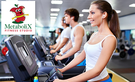 Metabolix Fitness Studio BTM Layout - 4 gym sessions at Rs 9. We train insane!