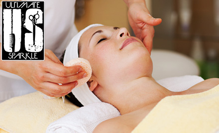 Ultimate Sparkle Family Salon HSR Layout - 50% off on facial, manicure, hair spa & more!