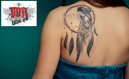 DNA Tattoo Art & Piercing South Extension Part 1 - Get 1st sq inch complimentary & also get 20% off on further inches!
